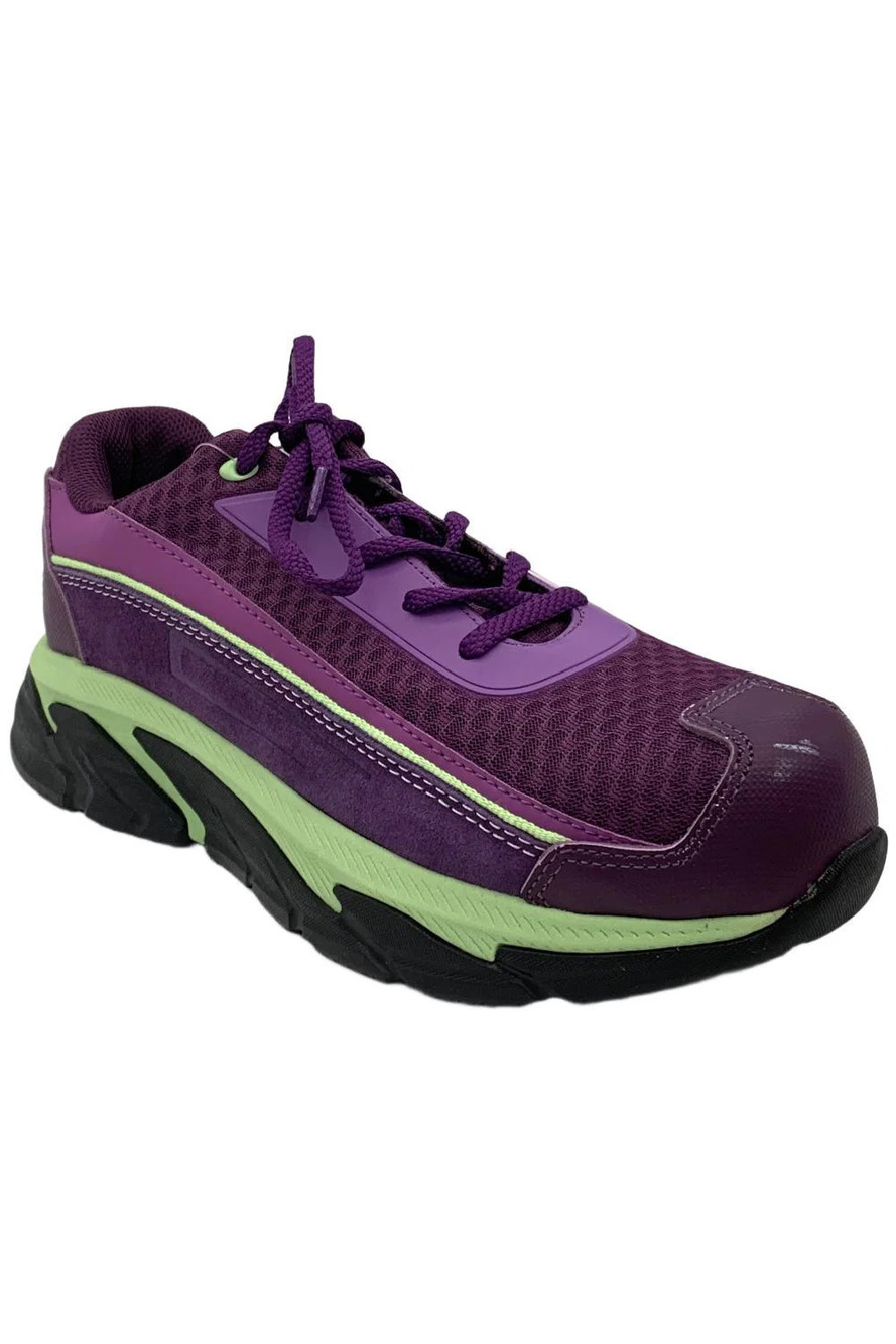 Avenger Women's A1010 Electra CT Work Boots Purple/Green - Wide - Picture 1 of 3